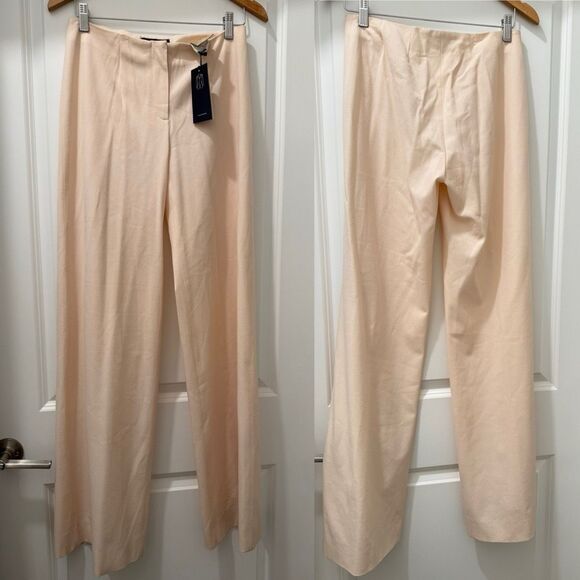 Piazza Sempione Marilyn Wool Wide Leg Pants Size IT 42 - Picture 2 of 8